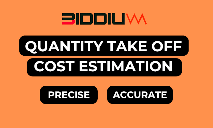 Gig Preview - Do material takeoff, quantity takeoff, and cost estimation