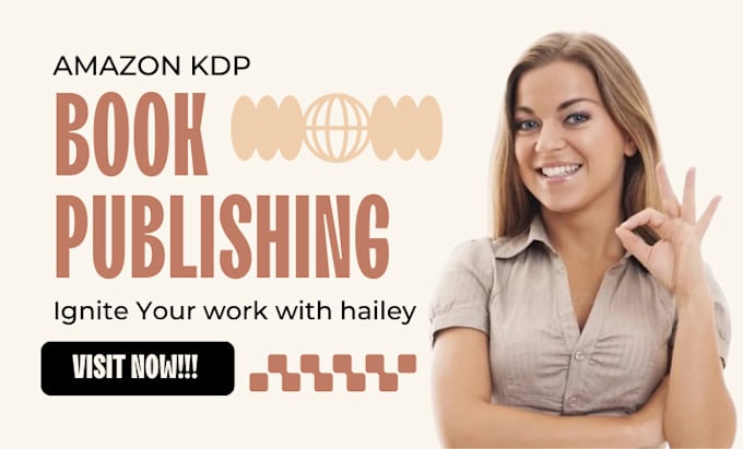 Gig Preview - Do amazon kdp book publishing, manuscript formatting, amazon kindle promotion