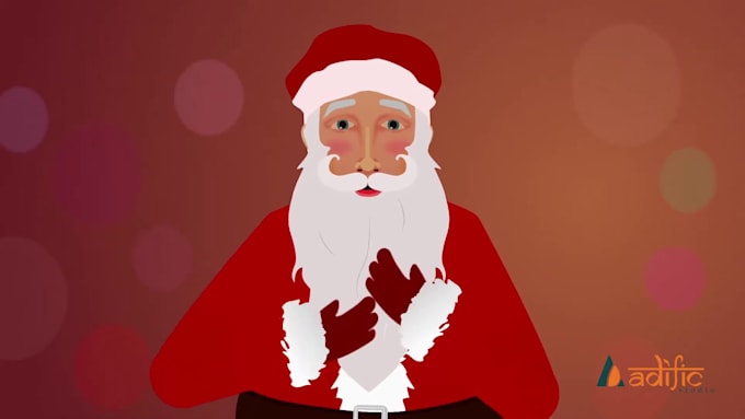 Gig Preview - Create 2d 3d christmas animation video, christmas logo, christmas greetings,