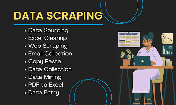 Gig Preview - Do master data scraping, entry, and sourcing with excellent job