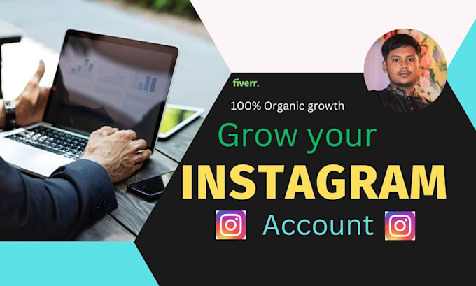 Gig Preview - Manage and grow your instagram account or page organically