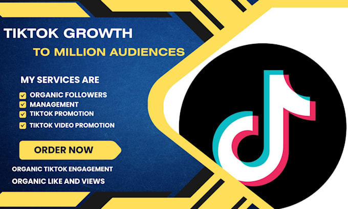 Gig Preview - Promote your tiktok page for like and viral tiktok video promotion