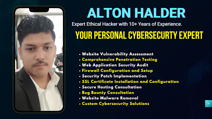 Gig Preview - Be your personal cybersecurity advisor