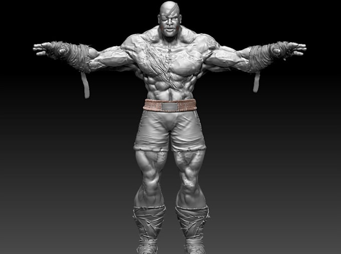 Gig Preview - Do 3d digital kitbashing,sculpt reference to 3d printable model, stl file,3mf