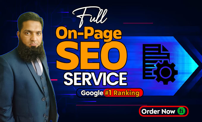 Gig Preview - Do complete on page seo service with proper keyword research