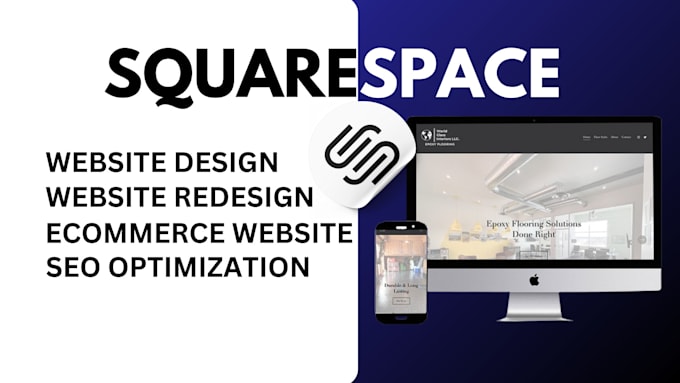 Gig Preview - Create a squarespace website design for your business