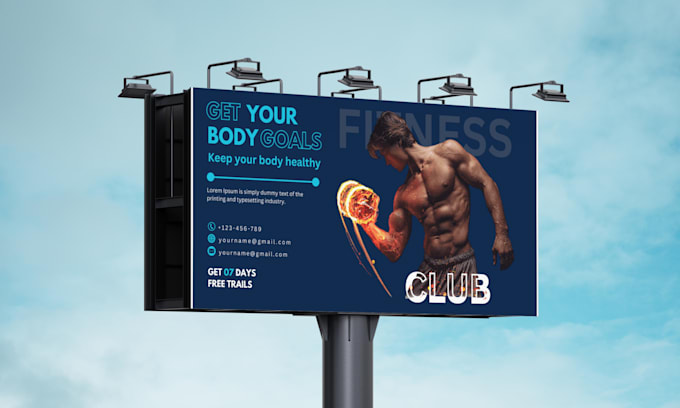 Gig Preview - Design your billboard ad or web banner under 24 hours