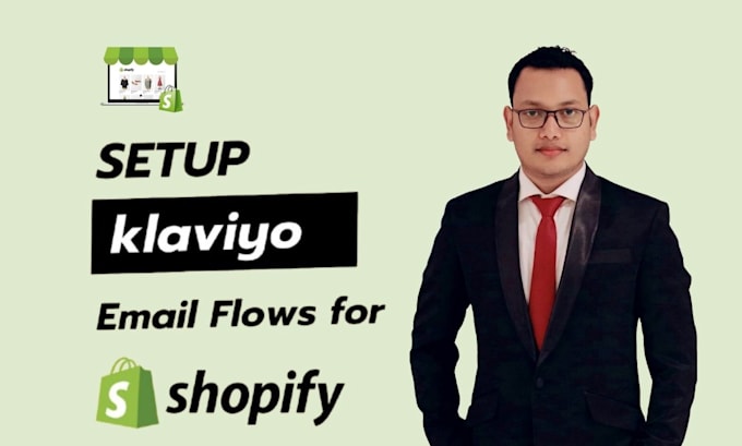 Gig Preview - Setup klaviyo email marketing flows for shopify