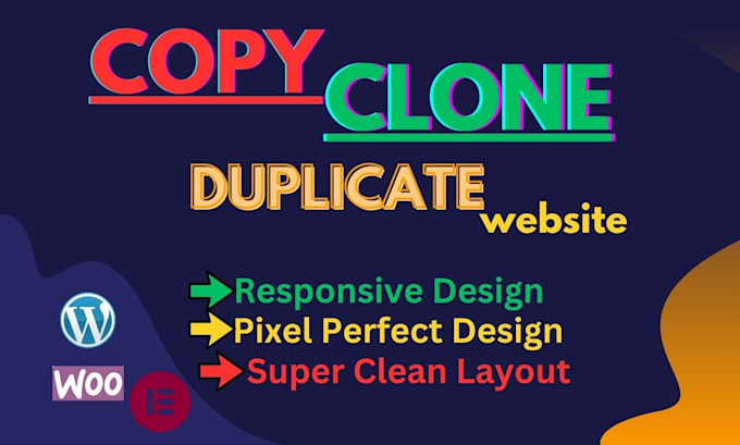 Gig Preview - Copy clone duplicate wordpress website or any website