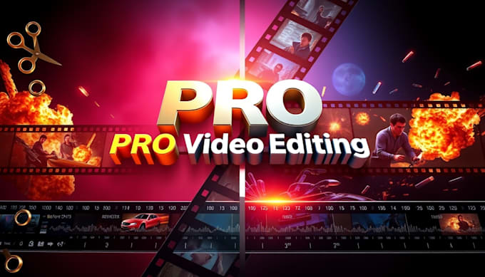 Gig Preview - Do professional cinematic video editing for youtube