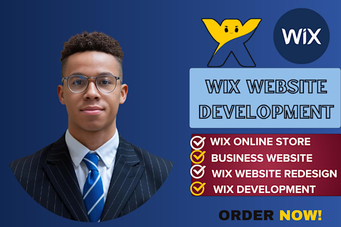 Gig Preview - Wix website design wix online store website redesign wix studio wix development