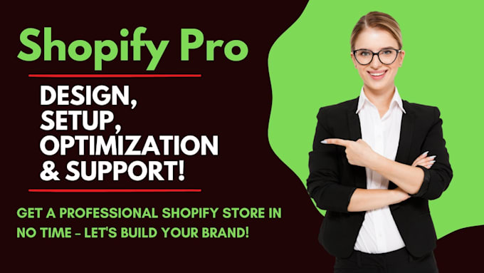 Bestseller - design shopify website or shopify dropshipping store