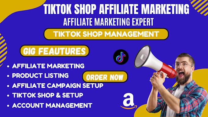 Gig Preview - Boost your affiliate earnings with shopify amazon and tiktok shop marketing