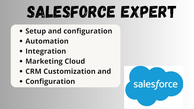 Gig Preview - Beyour expert salesforce development fo seamless business automation integration