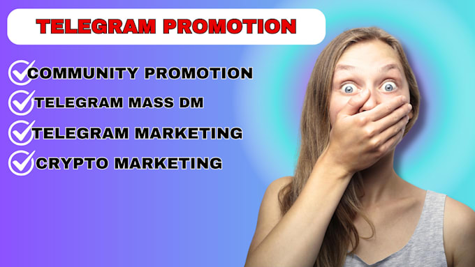 Gig Preview - Do real and organic telegram promotion, telegram marketing mass dm to your group