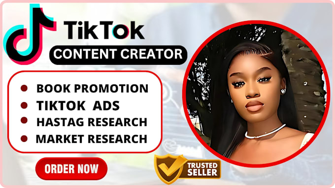 Gig Preview - Do tik tok video ads book promotion tik tok ads promotional video ads on booktok