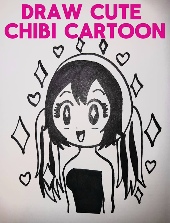 Bestseller - draw a cute chibi cartoon pfp, icon, or avatar for you