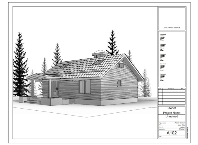 Gig Preview - Do a professional architectural project in revit