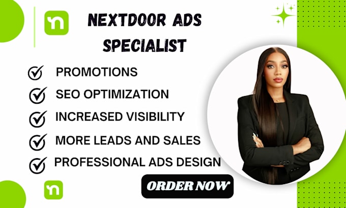 Gig Preview - Be your nextdoor ads expert