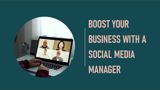 Gig Preview - Be your social media marketing manager and content creator