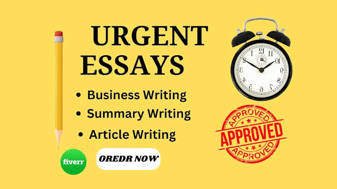 Gig Preview - Urgent essaywriting,report,paper writing,research, powerpoint,nursing essay,ap