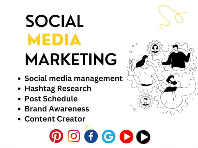 Gig Preview - Be your social media marketing manager and content creator