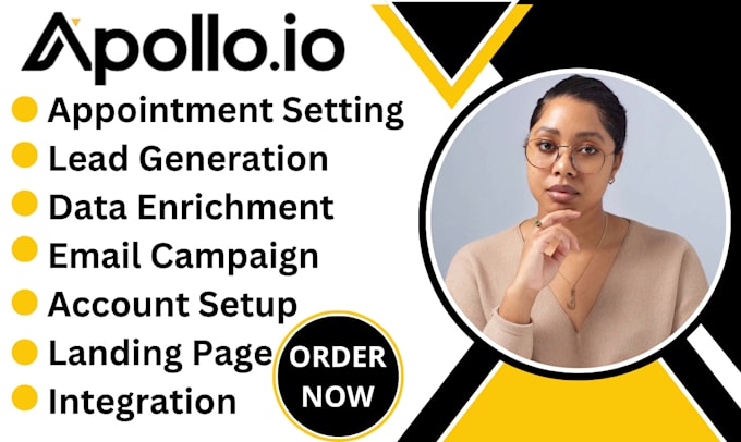 Gig Preview - Apollo io apollo scrapping apollo setting automation apollo expert