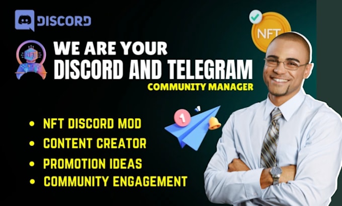 Bestseller - promote discord server organically with real and active user, telegram growth