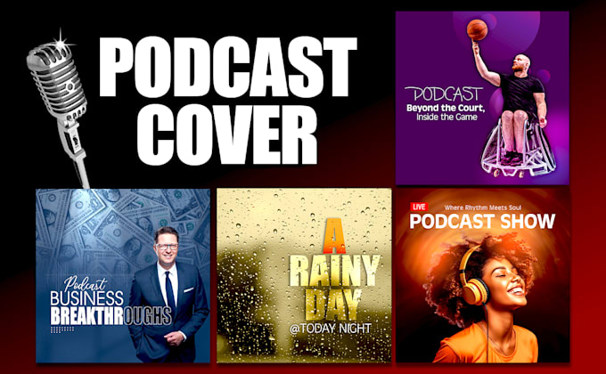 Bestseller - do custom podcast cover art design to boost your brand