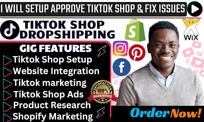 Bestseller - setup,manage tiktok shop,tiktok ads,tiktok dropshipping to shopify marketing