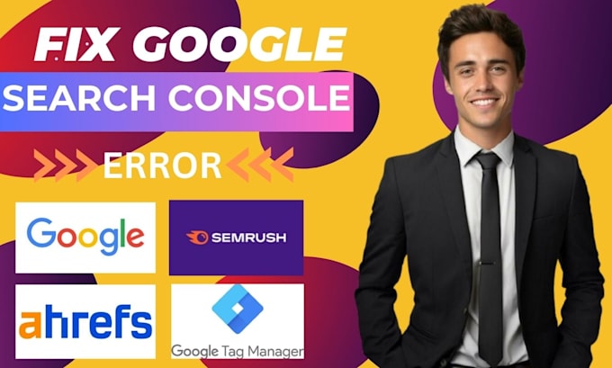 Gig Preview - Fix index coverage errors in google search console semrush, technical SEO error