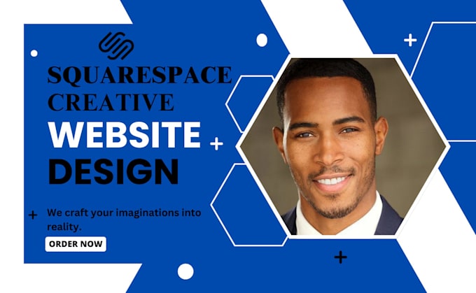 Gig Preview - Design develop and redesign your squarespace website to create a professional