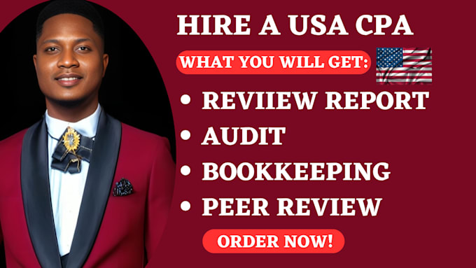 Gig Preview - Review and audit financial statements as a USA CPA verification letter