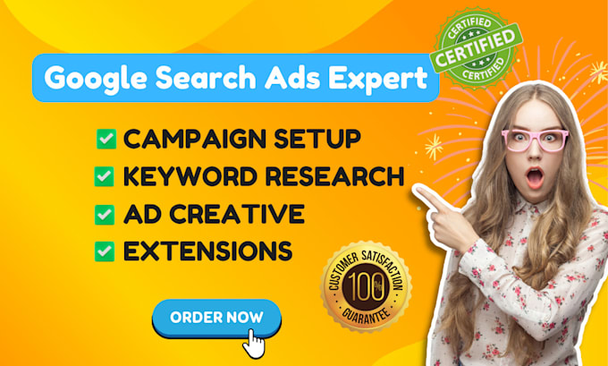 Gig Preview - Setup google ads adwords PPC campaign from scratch