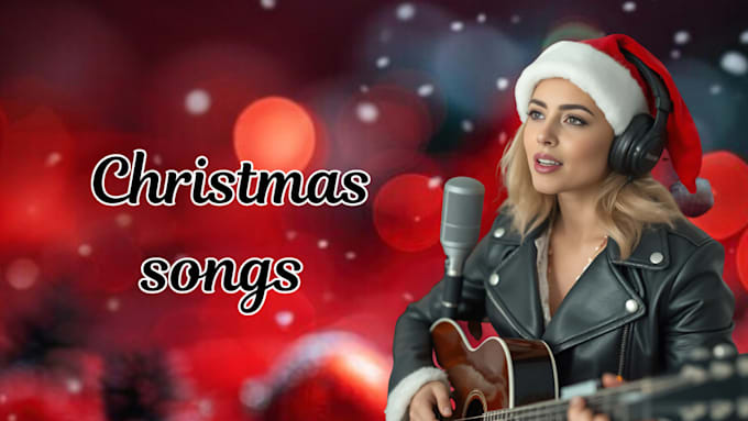 Gig Preview - Be your gospel singer for christmas pop, rock, edm song as a female vocalist