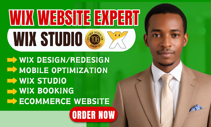 Bestseller - build wix website design wix website redesign wix fashion website wix redesign