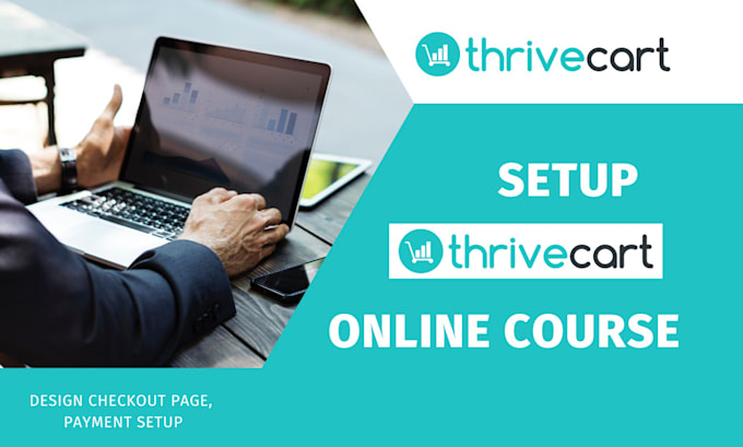 Gig Preview - Setup your thrivecart online course