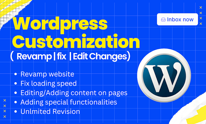 Gig Preview - Quickly edit wordpress changes revamp wordpress website fix wordpress issue, acf