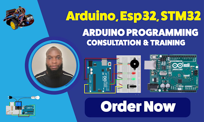 Gig Preview - Write production ready arduino, esp32 code for your projects