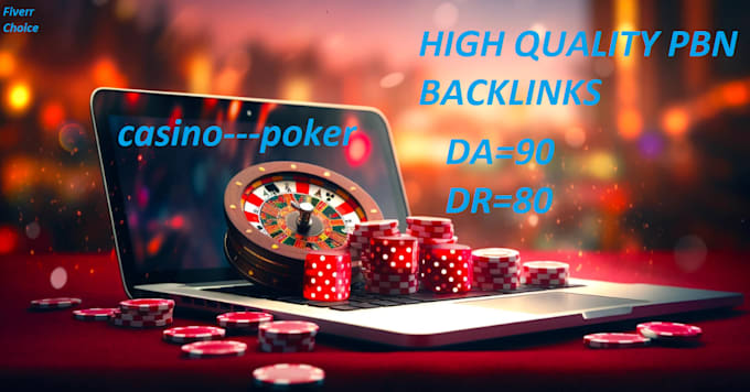 Gig Preview - 5000 high da homepage dofollow poker backlinks