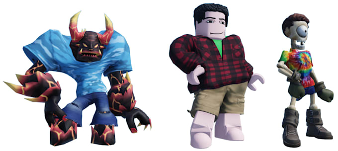 Gig Preview - Do roblox animation accessories avatar character modelling and roblox model