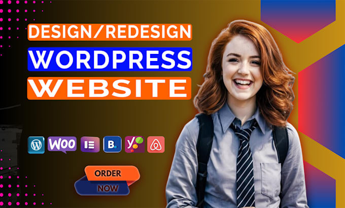 Gig Preview - Build clone revamp landing page wordpress website design using elementor pro