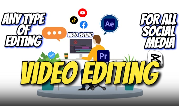 Gig Preview - Do professional creative video editing of anytype