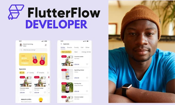 Gig Preview - Flutterflow mobile app developer, flutterflow app, flutter flow