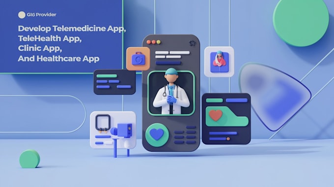 Gig Preview - Develop telemedicine app, telehealth app, clinic app, healthcare app