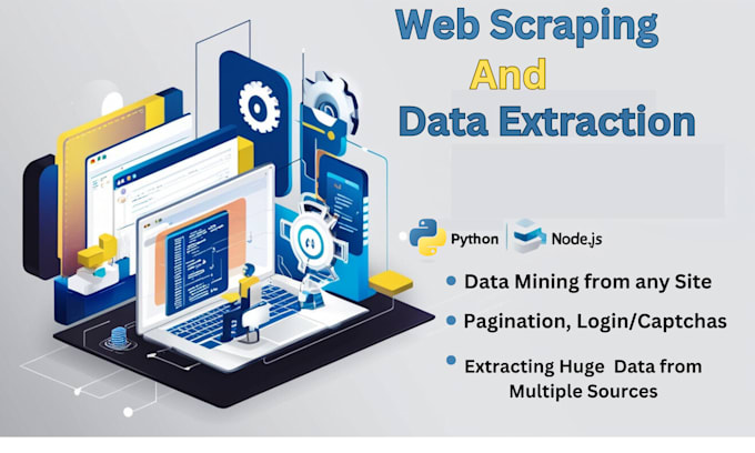 Bestseller - make python scraper for web scraping data mining and extract data from any site