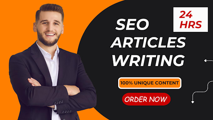 Gig Preview - Do SEO article writing, blog post, content writing and website content