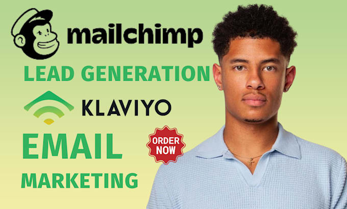 Gig Preview - Design mailchimp email automation campaign automation shopify klaviyo newsletter