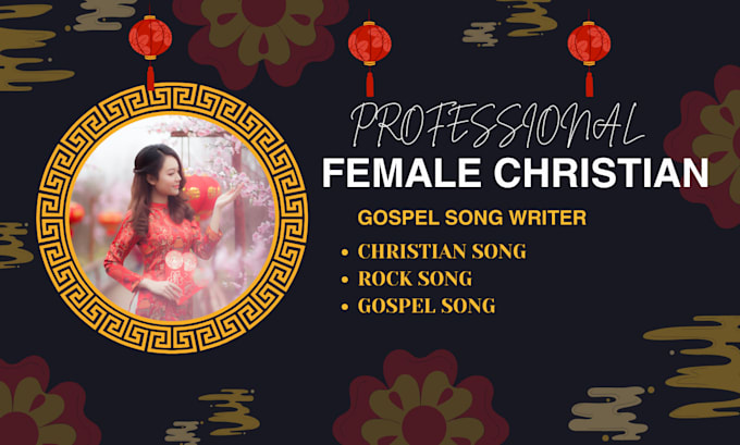 Gig Preview - Be female vocal christian song lyrics writer as female gospel singer