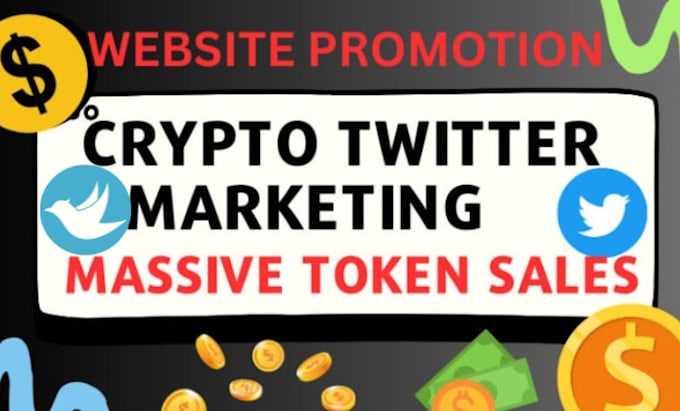 Gig Preview - Crypto twitter x marketing, nft promotion setup telegram ads to 100x token sale